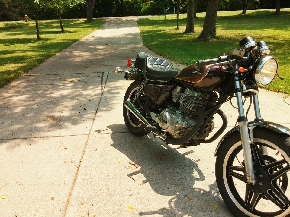 DO THE TON 1981 Honda CM400C Custom 1st bike project