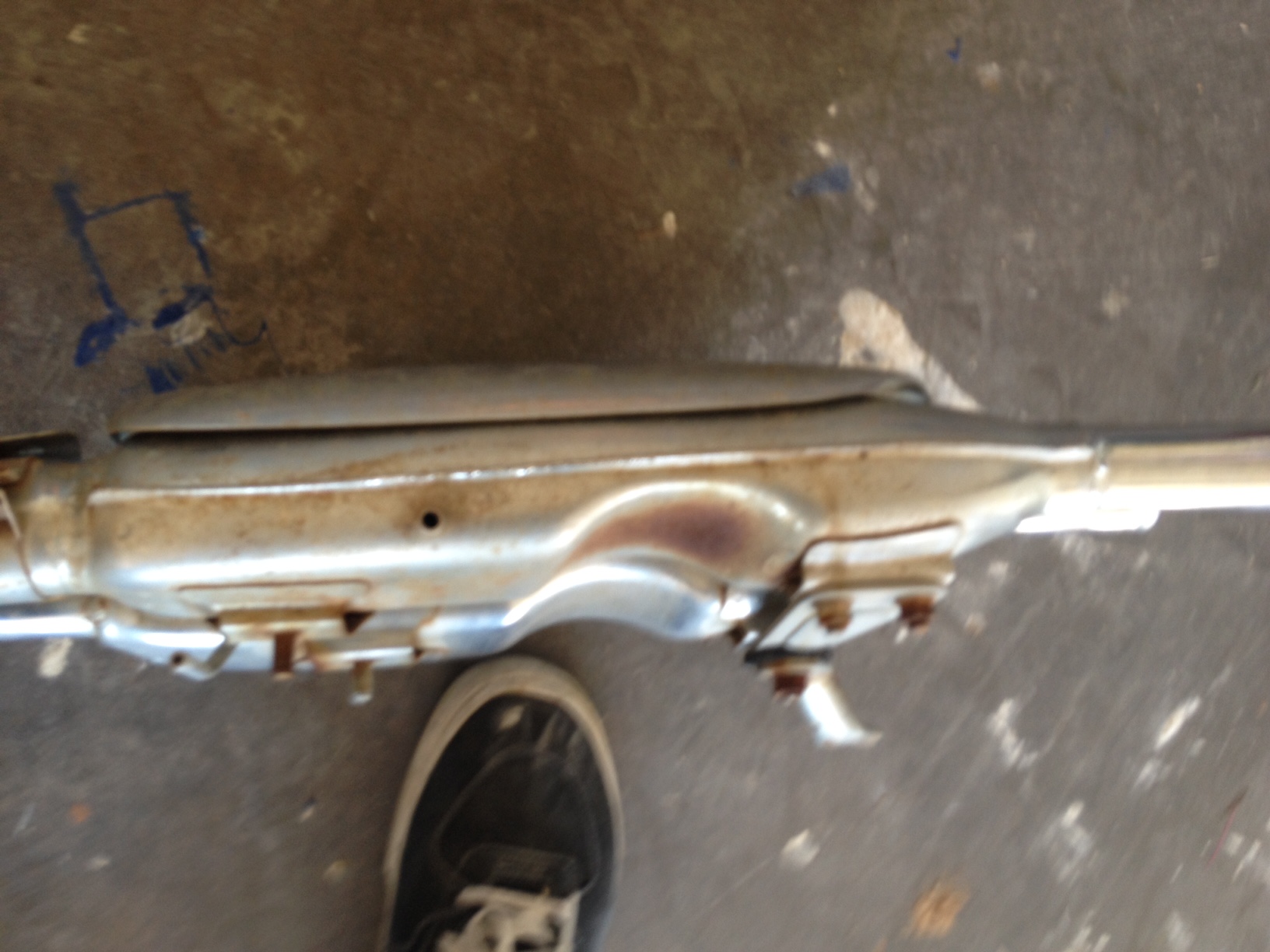 CL350 pipes, complete, rust free to the mufflers. DO THE TON