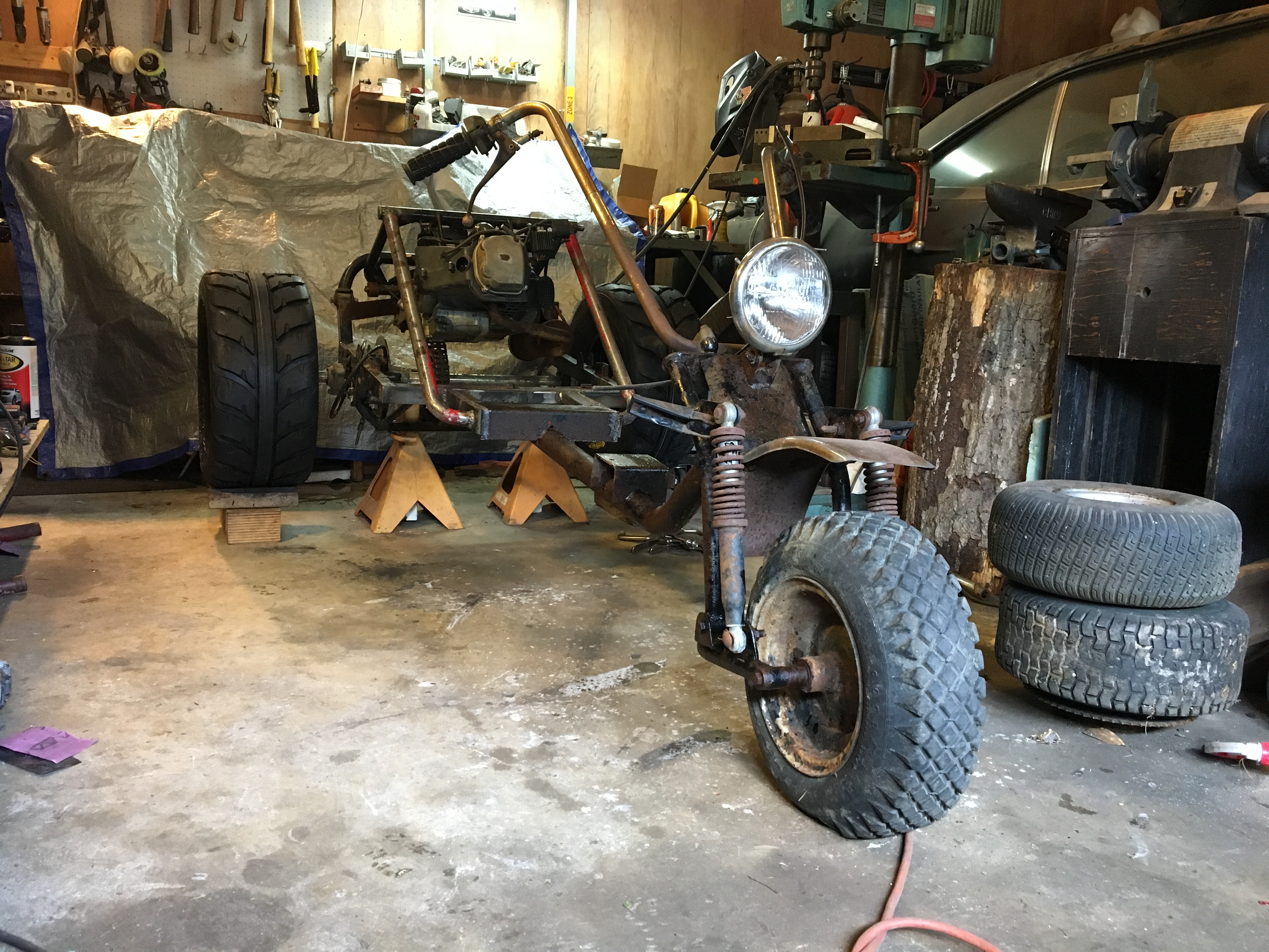 BGW TriRod Panty Dropper Hellride