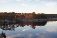 Fall view from cottage deck 2013