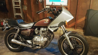 1981 Honda CM400C Custom 1st bike project