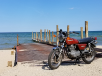 KZ200 by the water