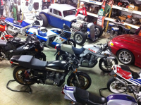 The garage