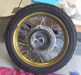 Rear wheel 4
