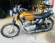 '72 Honda cb350 rebuild - new project for a beginner