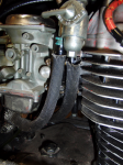 heat shielding fuel lines.