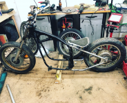 On two wheels