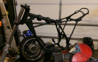 Painted frame
