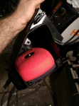 Xr200 air filter mod done