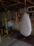 Tank and side covers in primer