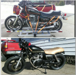 My Cm400t build ... b4 after