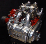 Glamour shot of engine