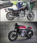 My Before and After CX500