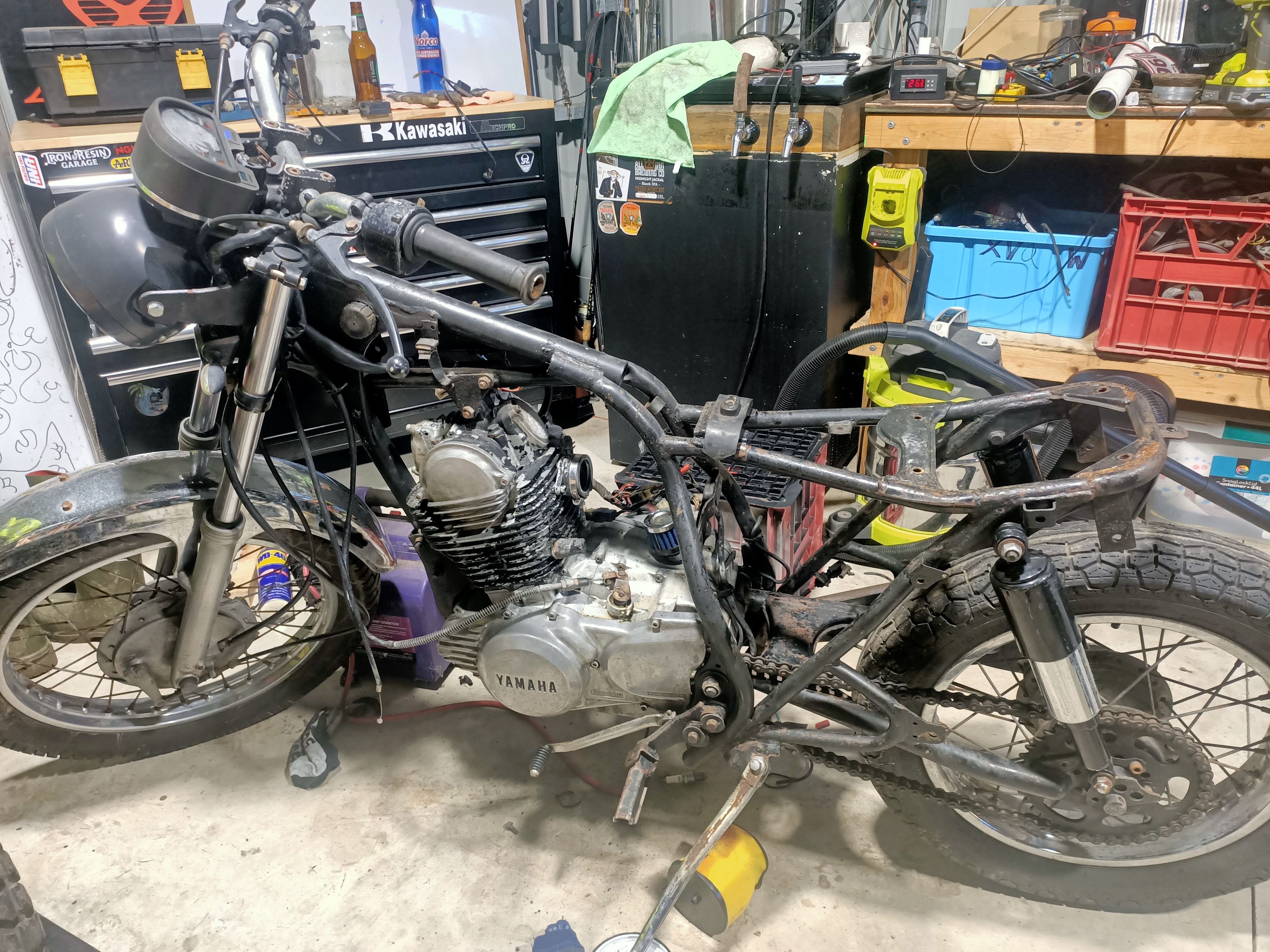 '84 SR250 Garage build. | Page 5 | DO THE TON