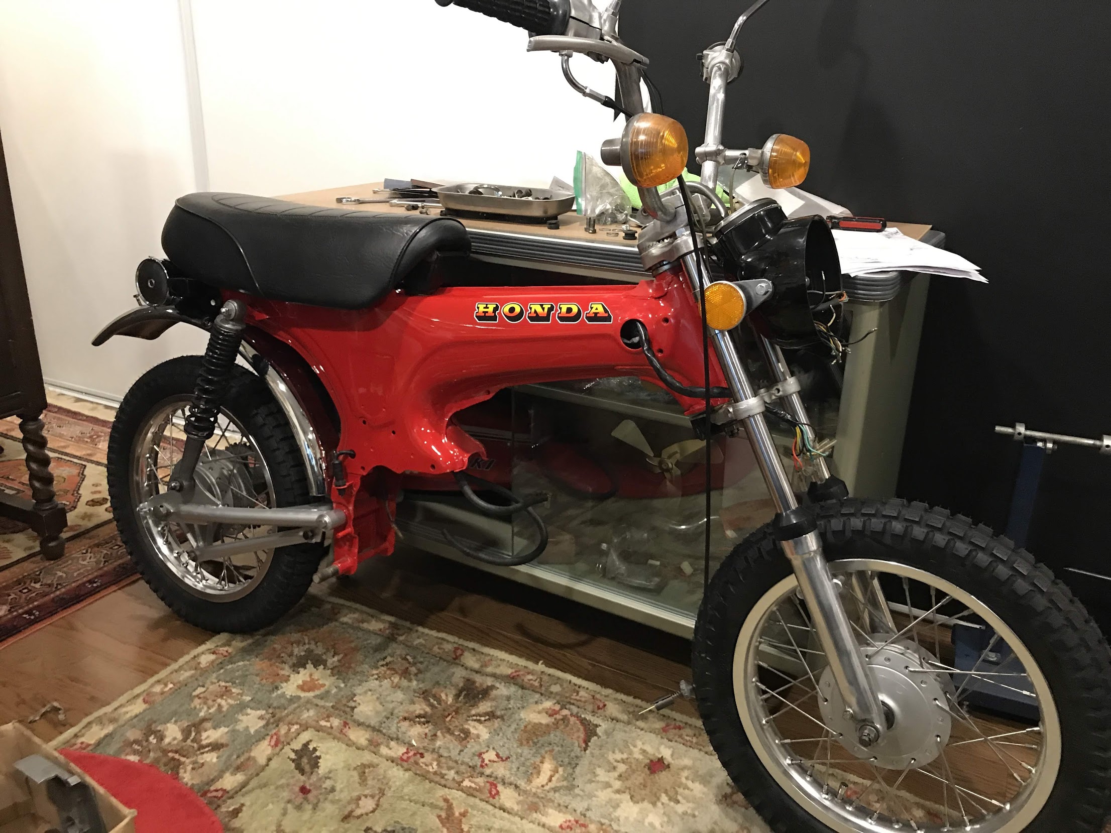 1973 Honda ST90 Restoration | DO THE TON