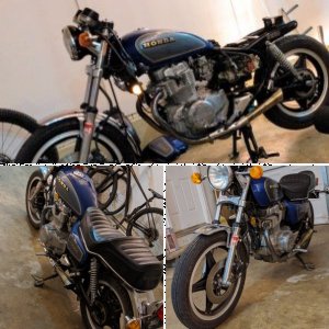 1981 CM400T project bike