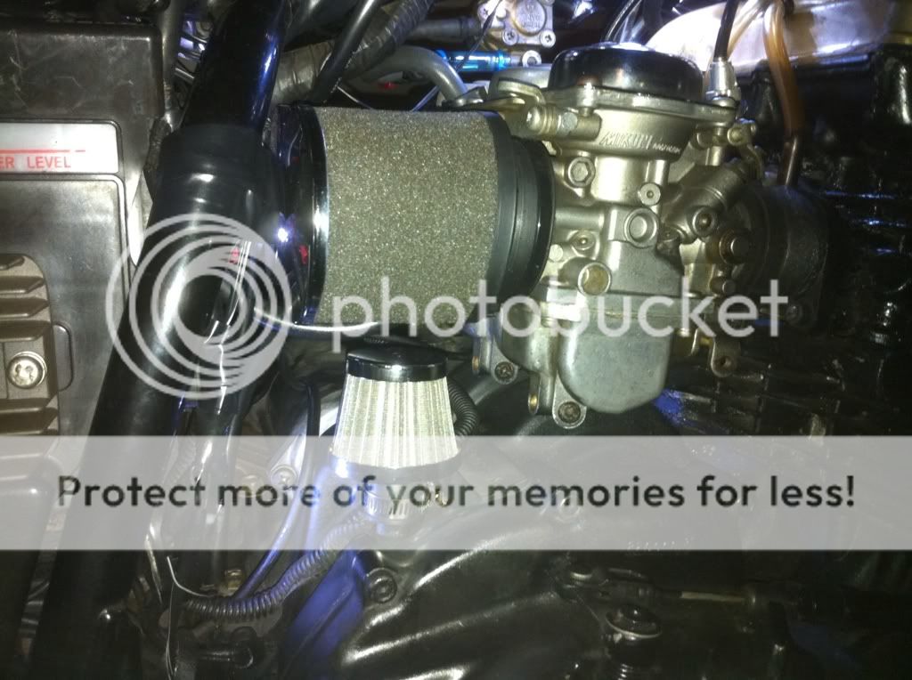 crankcase breather filters for my 81 CB750 DOHC DO THE TON