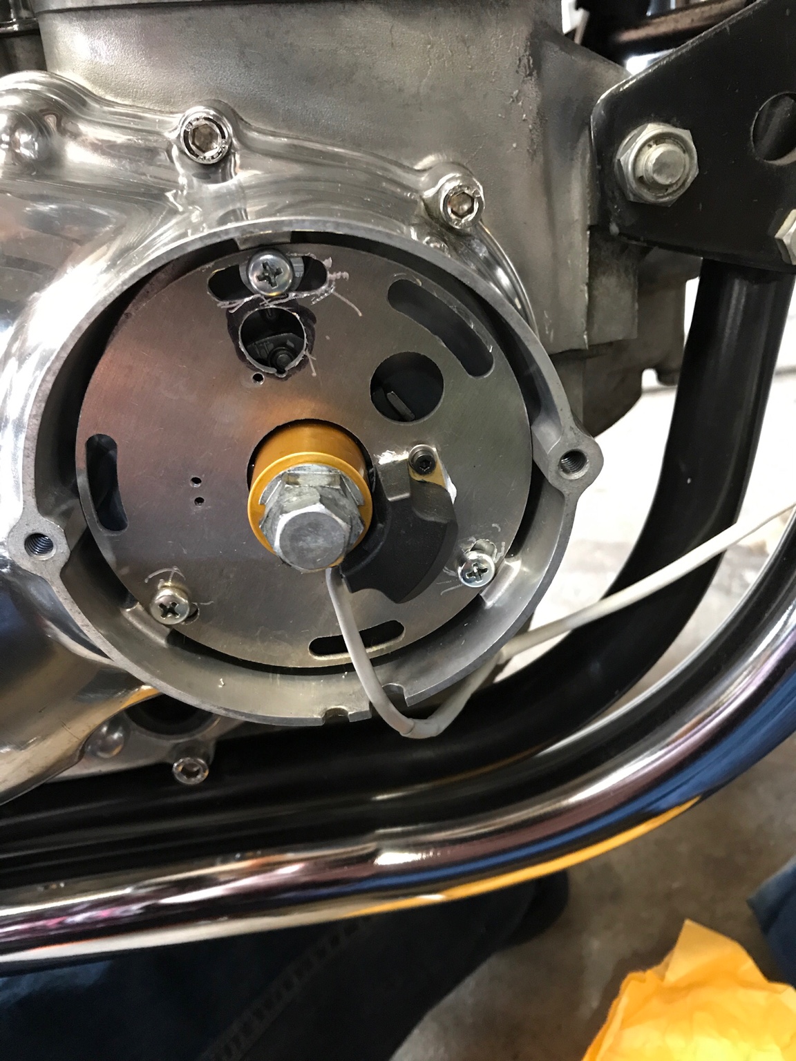 Charlie's Place ignition on KZ400, full write up DO THE TON