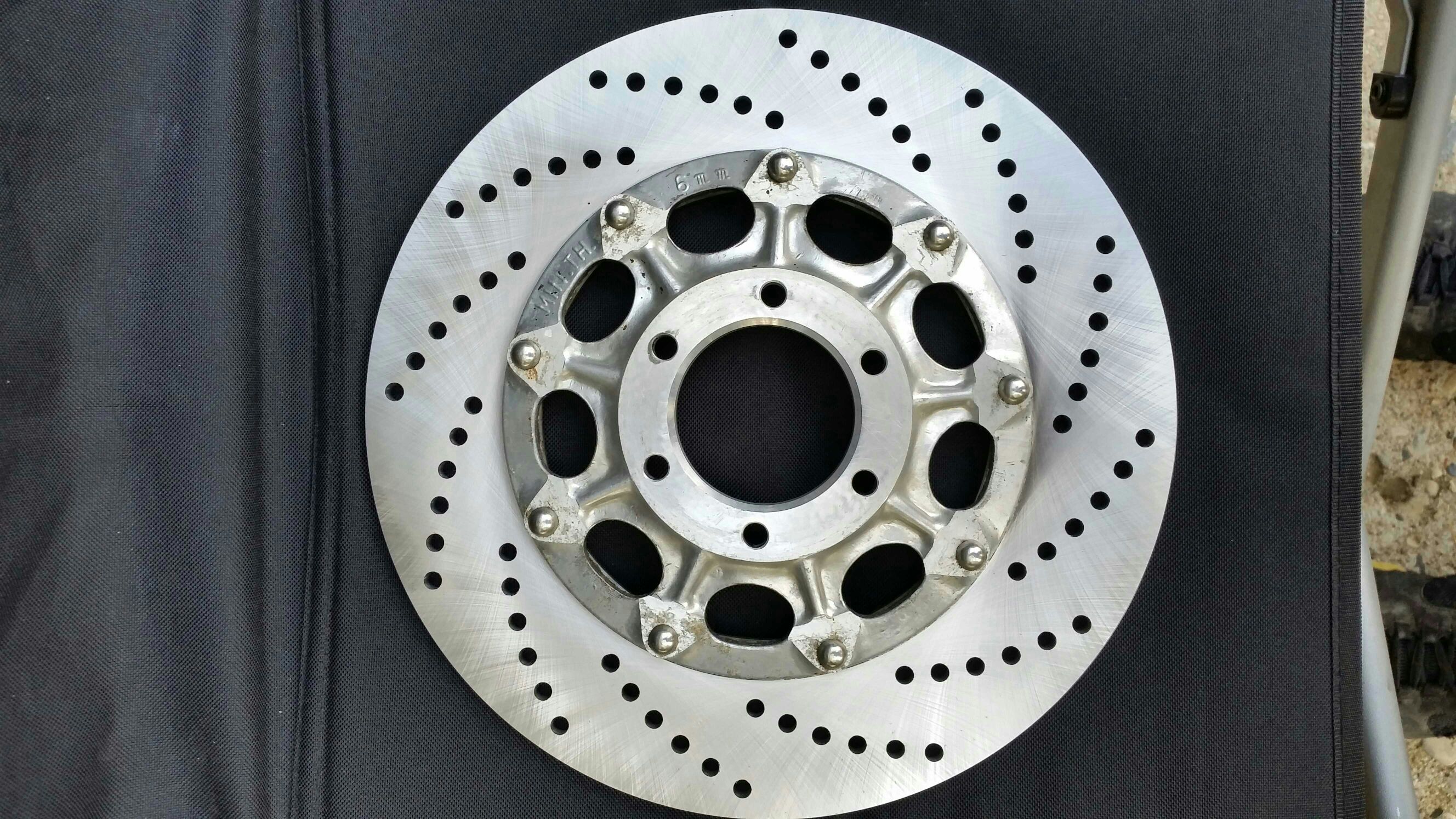 Grinding and Drilling brake rotors DO THE TON