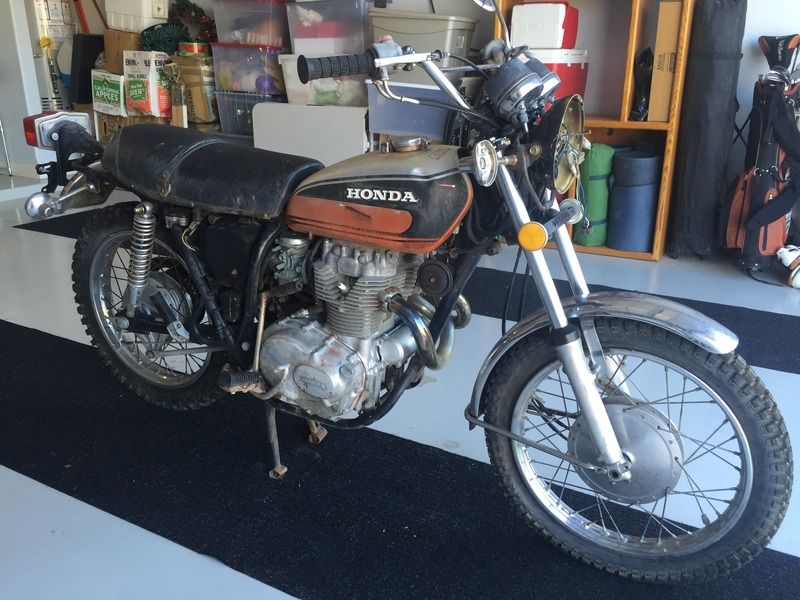 1974 Honda CL360 Tracker Build | DO THE TON