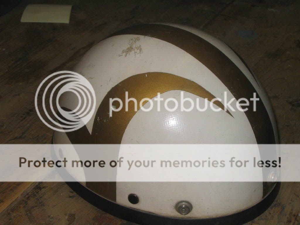 Vintage Pudding Bowl Helmet DO THE TON