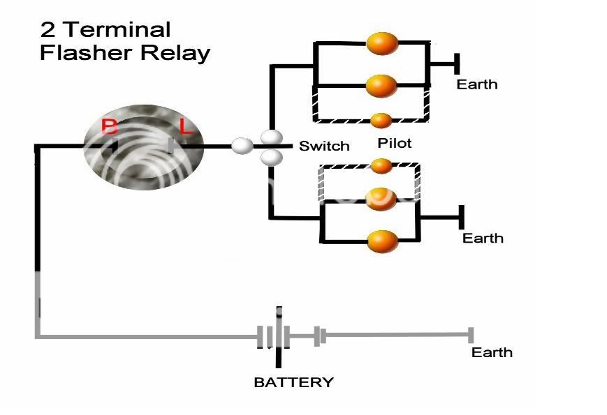 2 Pin 12V Universal Motocicleta Electrónica Turn Signal Flasher Relay, Relé Flasher LED De - Foto 6