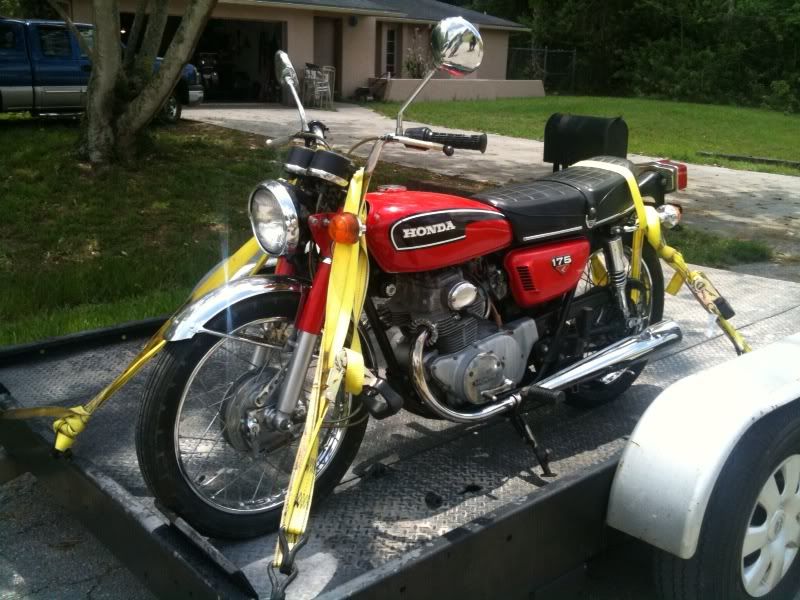 1972 Cb175 First Bike First Build Do The Ton